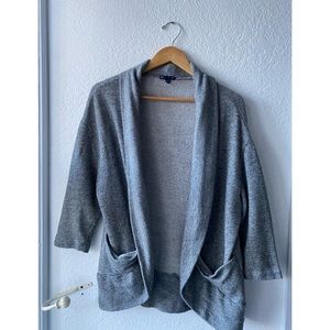 Chunky Gray Gap Sweater